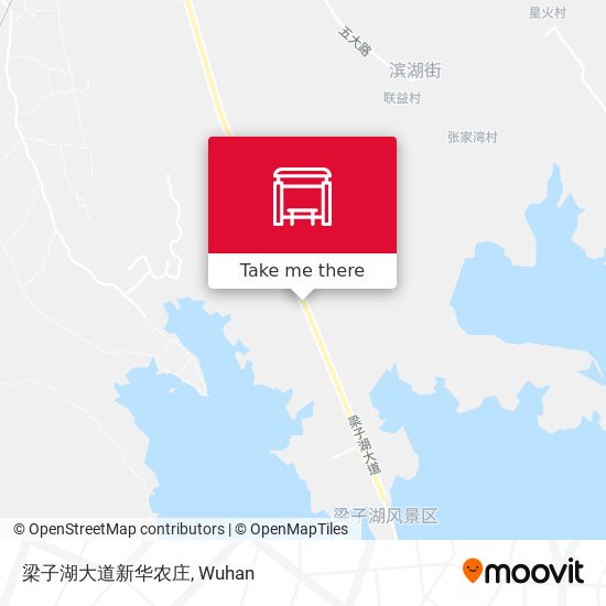 梁子湖大道新华农庄 map