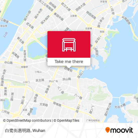 白鹭街惠明路 map