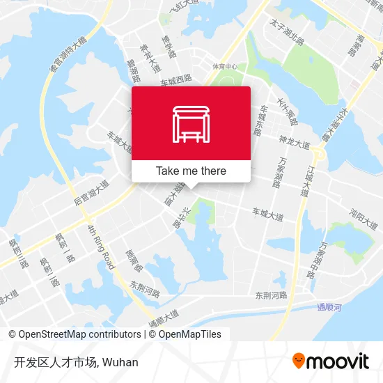 开发区人才市场 map