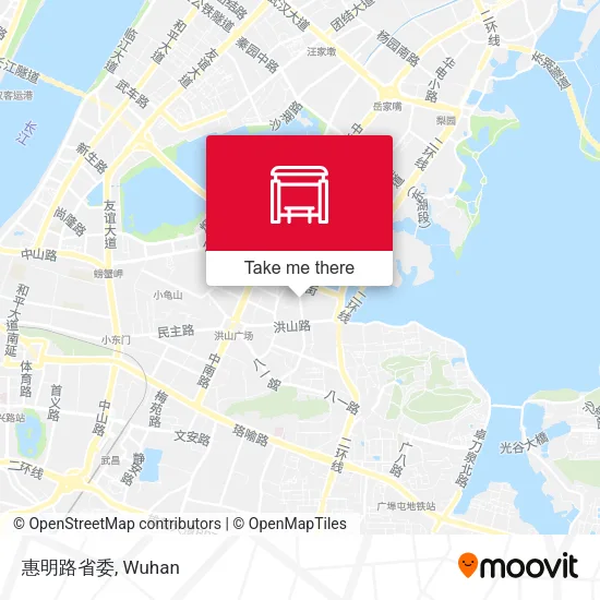 惠明路省委 map