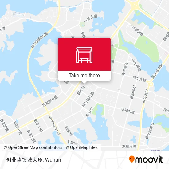 创业路银城大厦 map