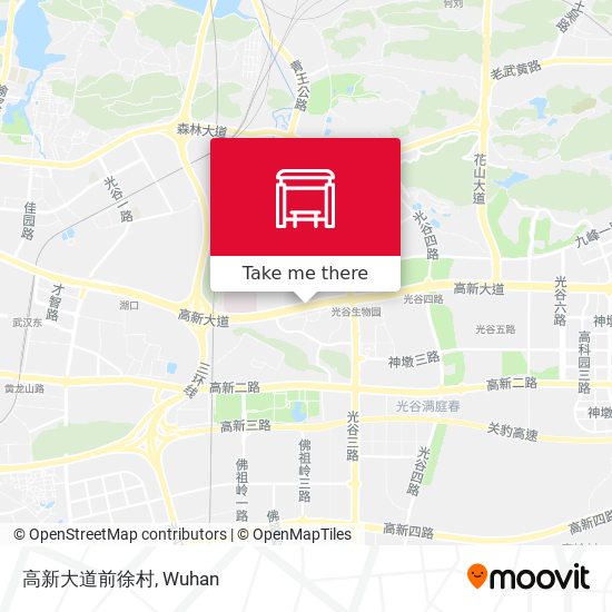 高新大道前徐村 map