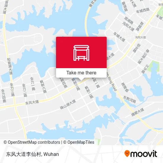 东风大道李仙村 map