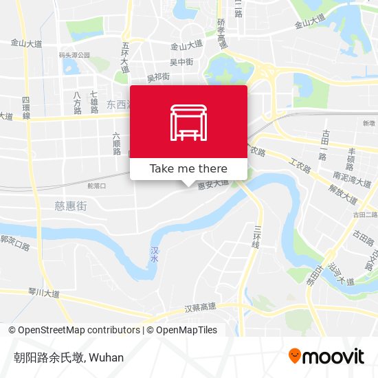朝阳路余氏墩 map