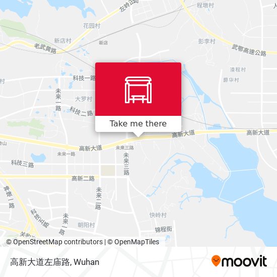 高新大道左庙路 map