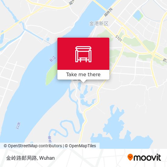 金岭路邮局路 map