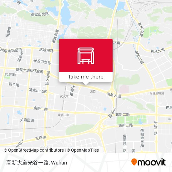 高新大道光谷一路 map