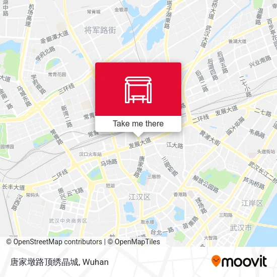 唐家墩路顶绣晶城 map
