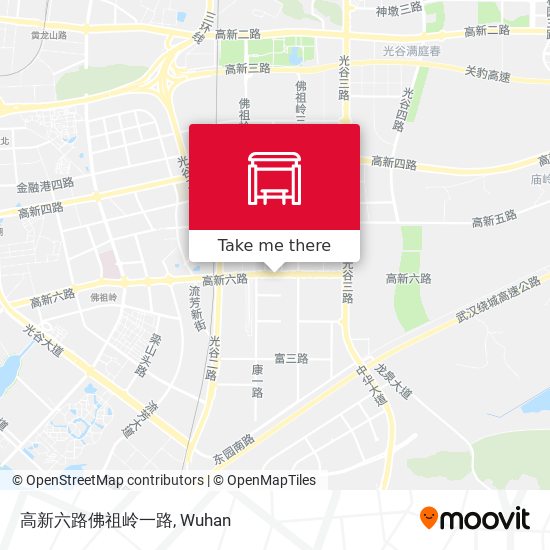 高新六路佛祖岭一路 map