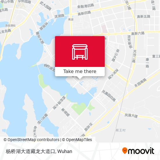 杨桥湖大道藏龙大道口 map