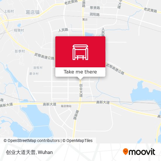 创业大道天普 map