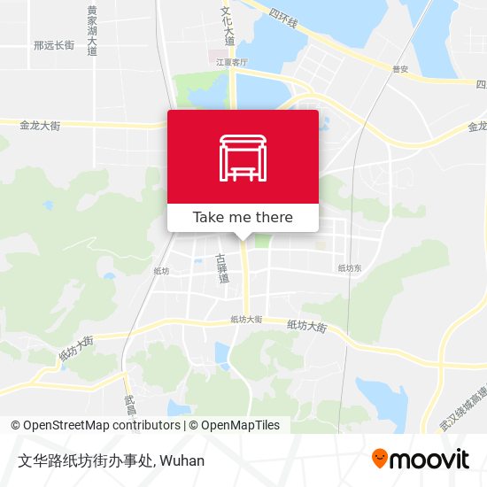 文华路纸坊街办事处 map