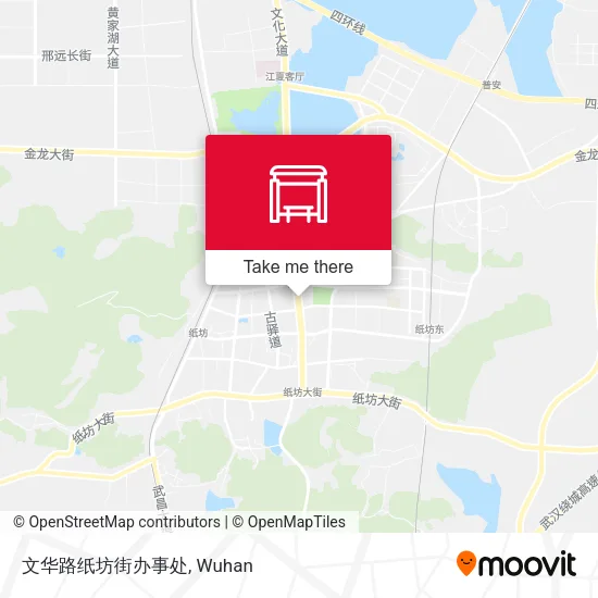 文华路纸坊街办事处 map
