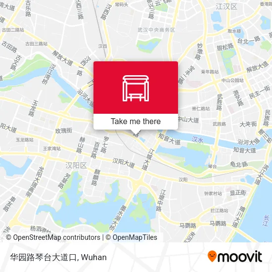 华园路琴台大道口 map