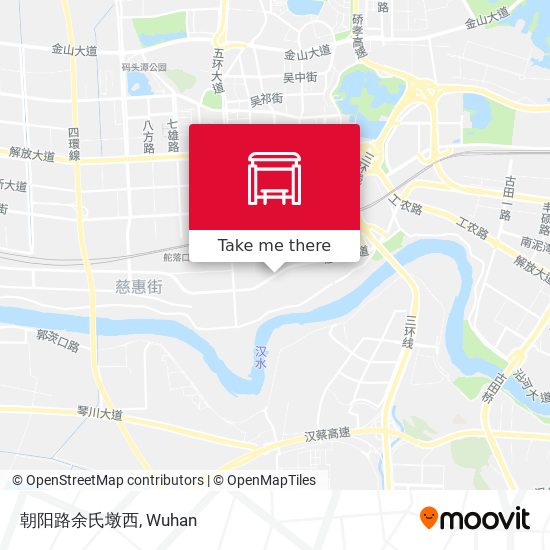 朝阳路余氏墩西 map