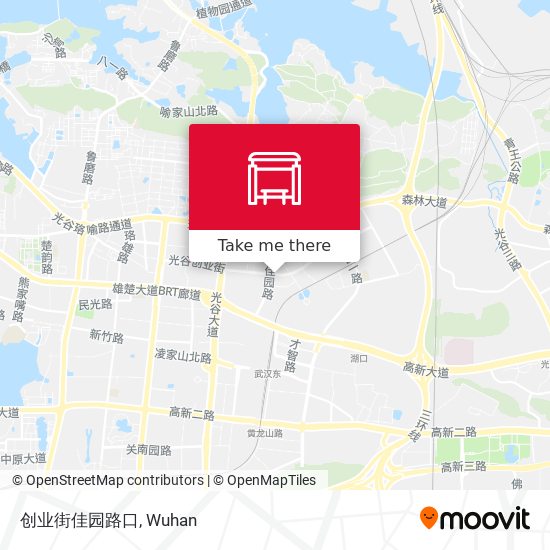 创业街佳园路口 map