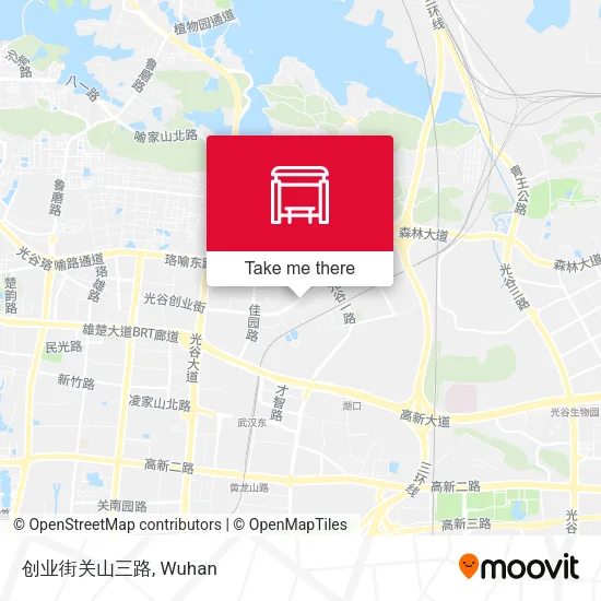 创业街关山三路 map