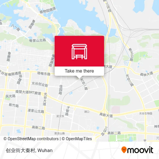 创业街大秦村 map
