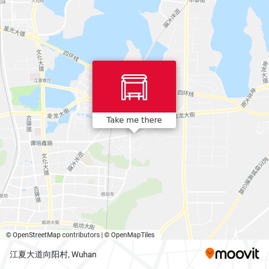 江夏大道向阳村 map