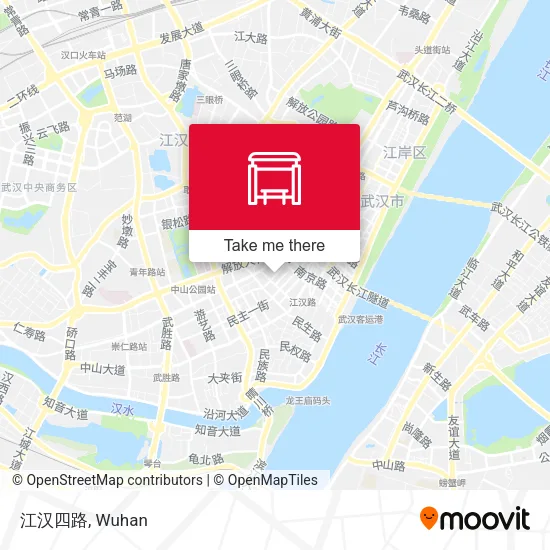 江汉四路 map