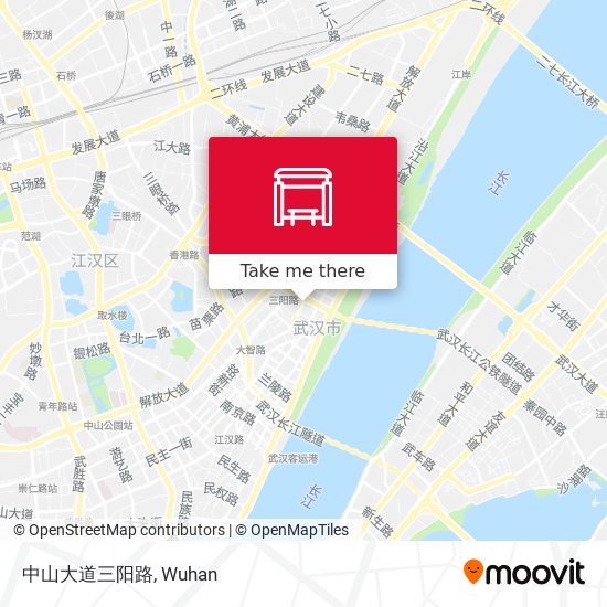 中山大道三阳路 map