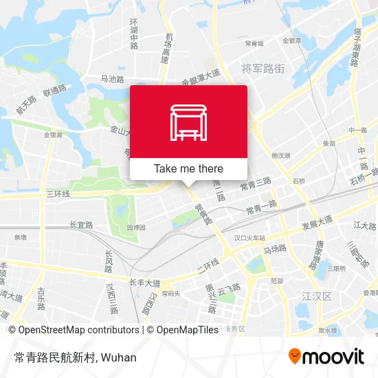 常青路民航新村 map