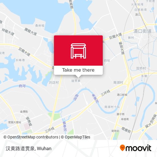 汉黄路道贯泉 map