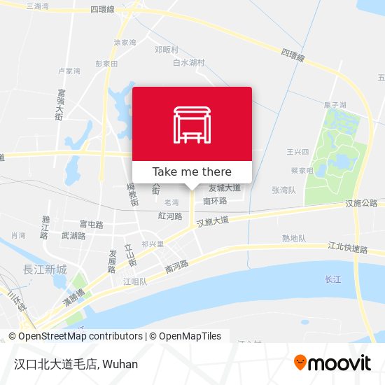 汉口北大道毛店 map