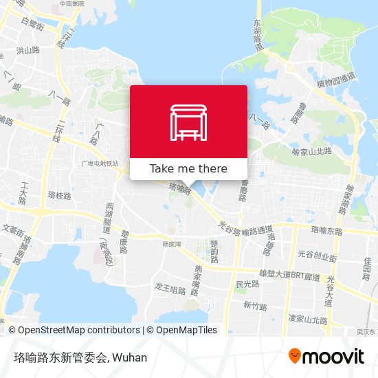 珞喻路东新管委会 map