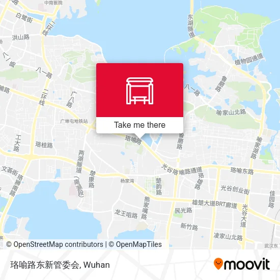 珞喻路东新管委会 map