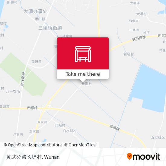 黄武公路长堤村 map