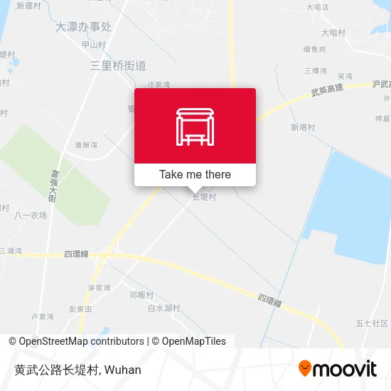 黄武公路长堤村 map