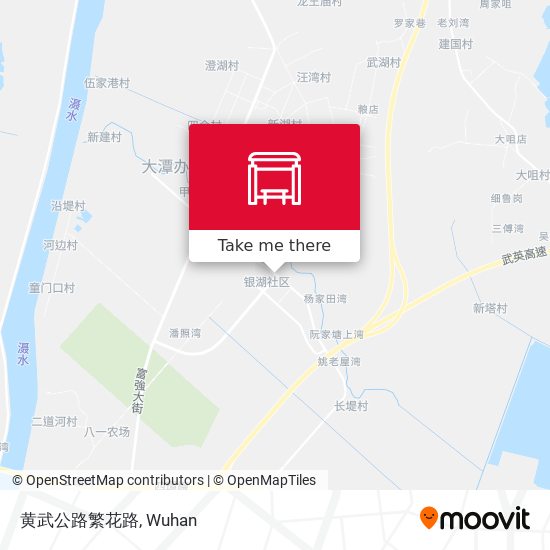 黄武公路繁花路 map