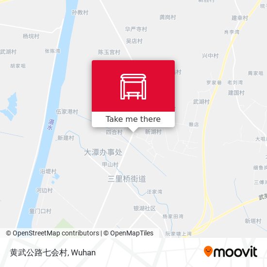 黄武公路七会村 map