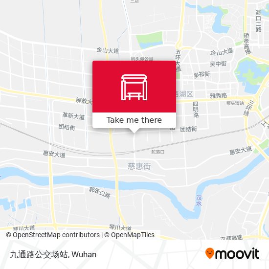 九通路公交场站 map