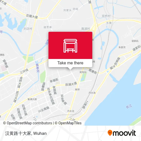 汉黄路十大家 map