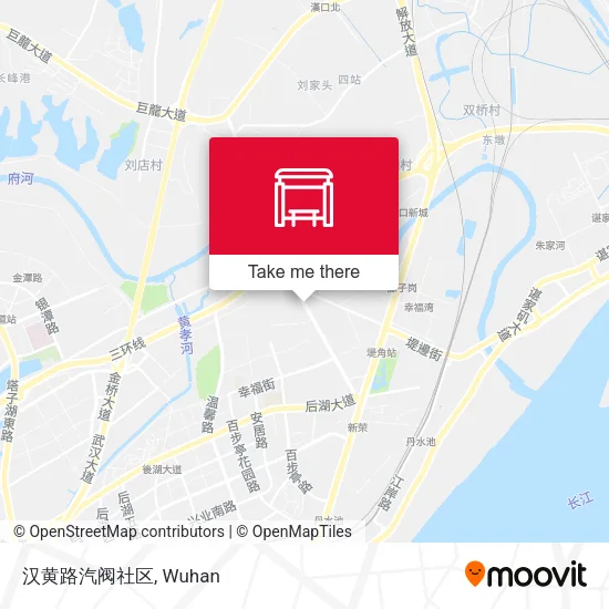汉黄路汽阀社区 map