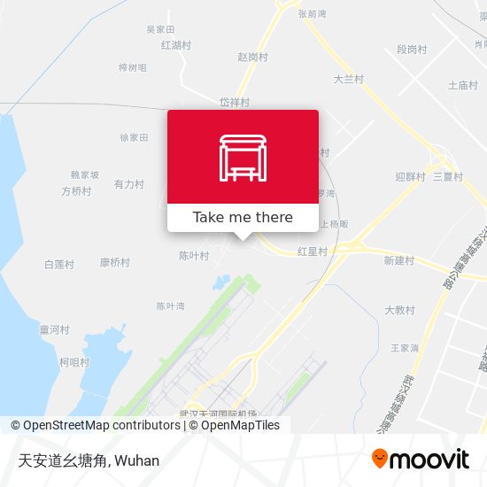 天安道幺塘角 map