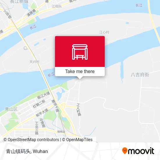 青山镇码头 map
