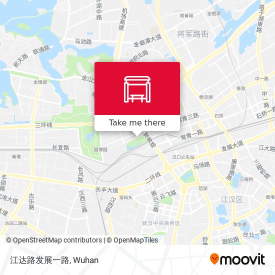 江达路发展一路 map