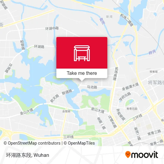 环湖路东段 map
