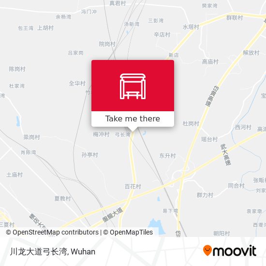 川龙大道弓长湾 map