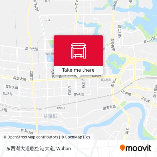 东西湖大道临空港大道 map