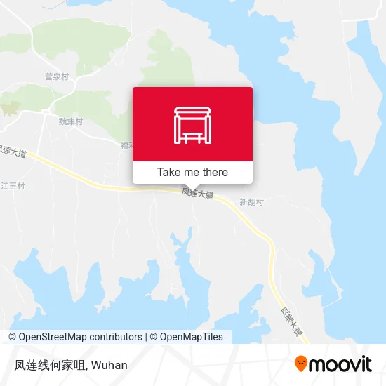 凤莲线何家咀 map