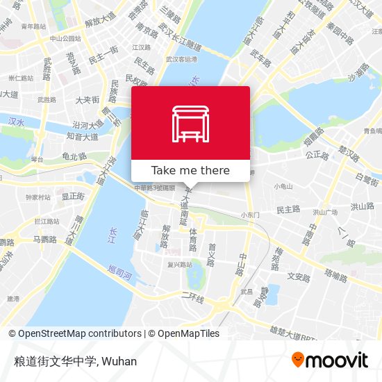 粮道街文华中学 map