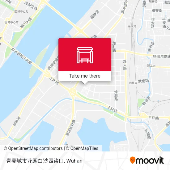 青菱城市花园白沙四路口 map