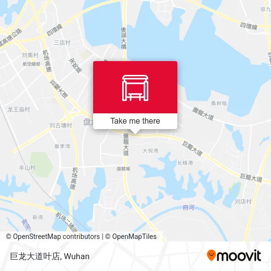 巨龙大道叶店 map