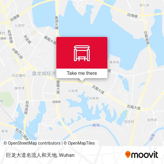 巨龙大道名流人和天地 map