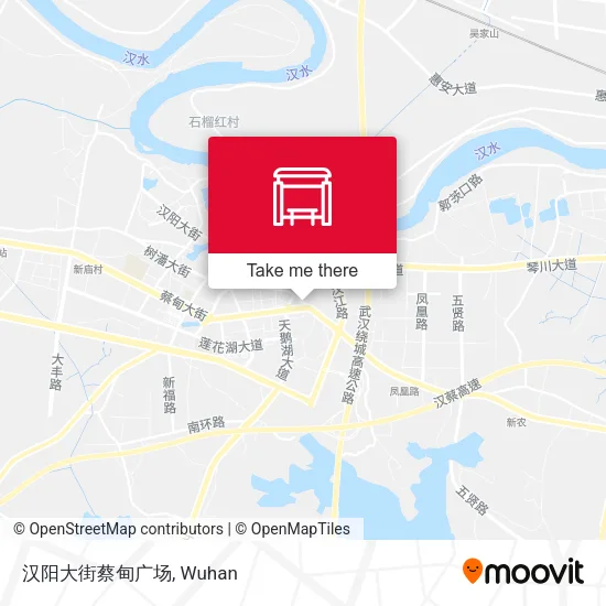 汉阳大街蔡甸广场 map