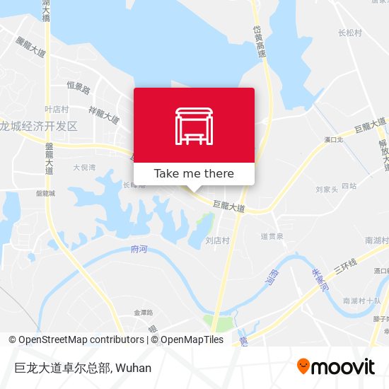 巨龙大道卓尔总部 map